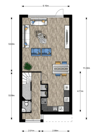 Te huur: Huis Grasplant in Eindhoven - Photo 4