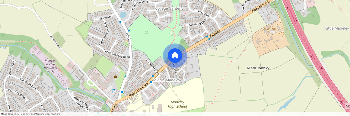 Newcastle Road, Madeley, Crewe, CW3