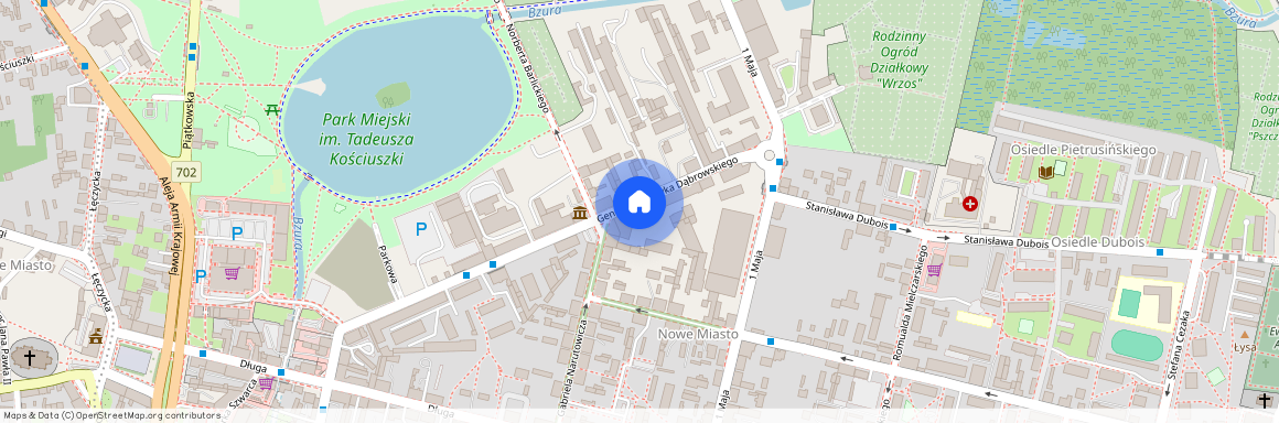 ul. gen. Henryka Dąbrowskiego, Zgierz, zgierski, łódzkie