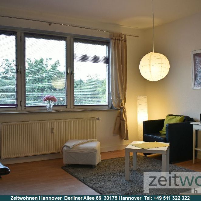 Kleefeld, Kantplatz, Eilenriede, 2 Zimmer Wohnung mit Balkon, Internet, Parkplatz - Foto 1