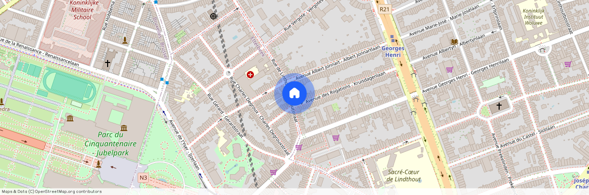 Rue De Linthout - Linthoutstraat, 135, 2, 1200, Woluwe-Saint-Lambert