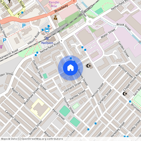 Bradshaw Street, Lancashire BB9