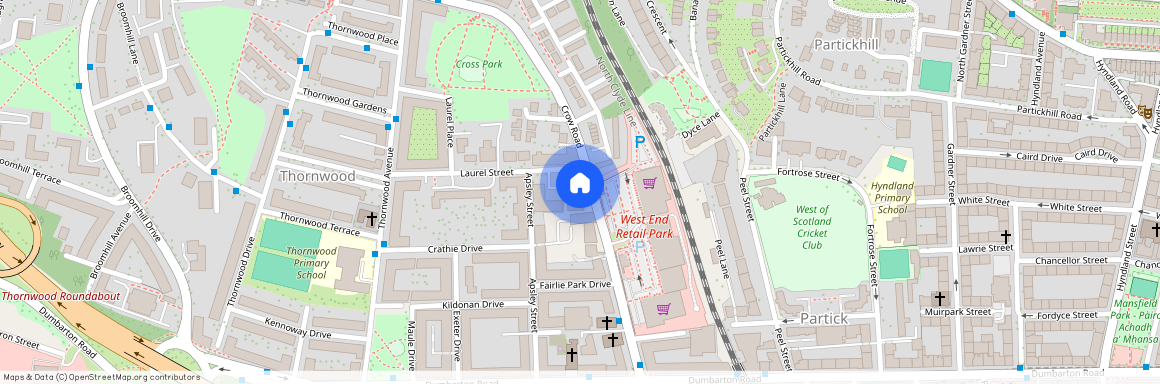 115, Crow Road, G11 7SH