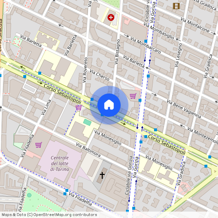 Corso Sebastopoli, Turin, Piedmont 10136