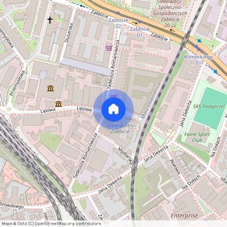 ul. Ślusarska, Zabłocie, Podgórze, Kraków, małopolskie
