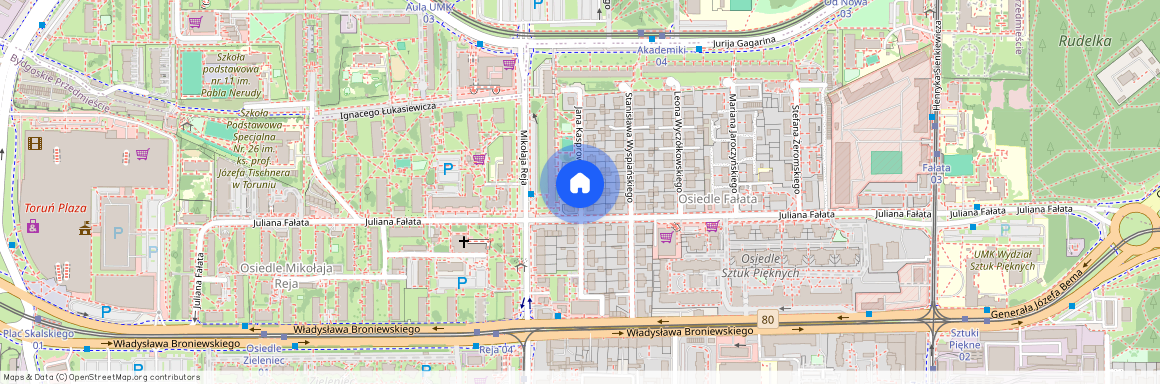 Jana Kasprowicza, Toruń, Bielany