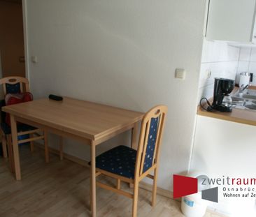 Eversburg-Büren, möbliertes Apartment mit Einbauküche und PKW-Tiefgaragenstellplatz. - Foto 1