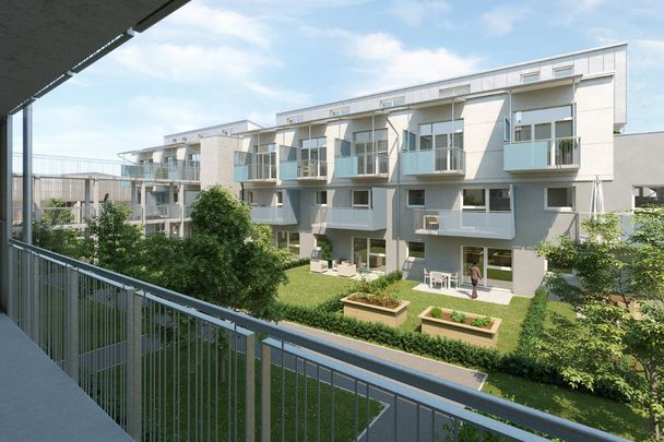 Charmante 1-Zimmerwohnung mit eigener Terrasse und Gartenidylle! - Foto 1