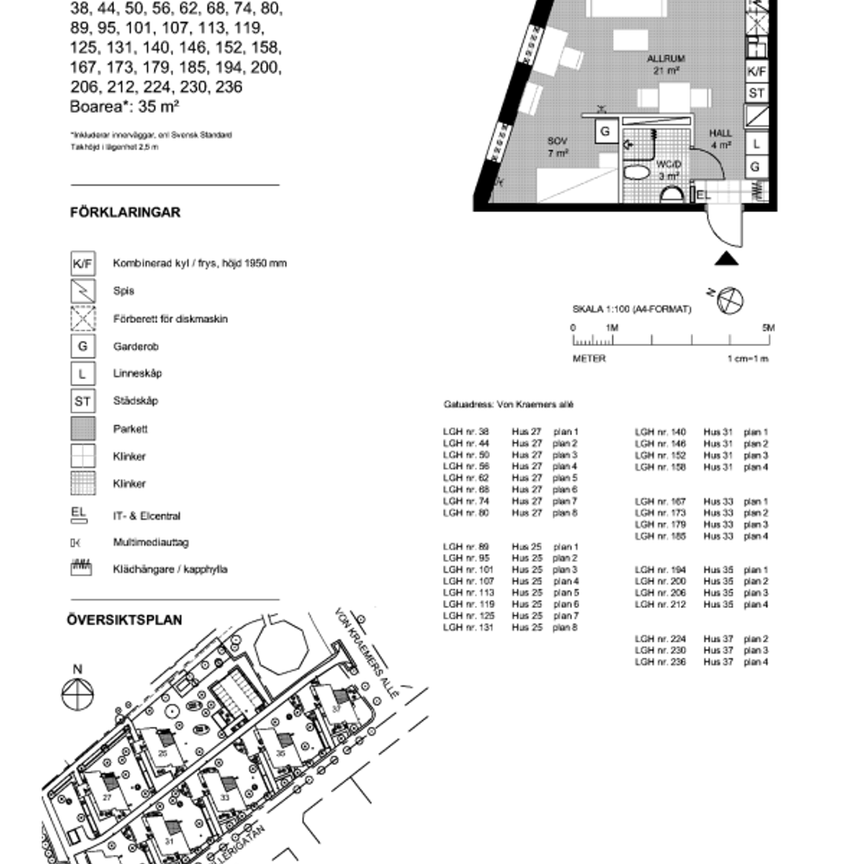 Von Kraemers allé 27, 75237, Uppsala - Foto 1