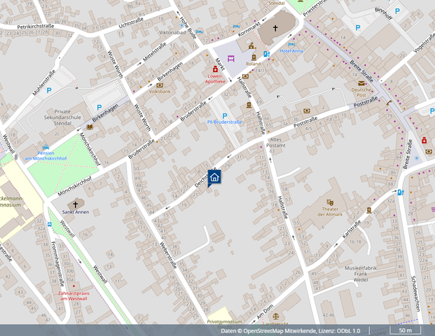 Gemütliche 2-Zimmerwohnung mit Dachterrasse in idealer Lage von Stendal - Foto 1