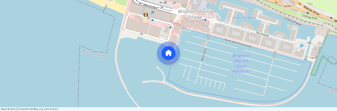 The Boardwalk 9, BN2 5ZD, Brighton Marina Village