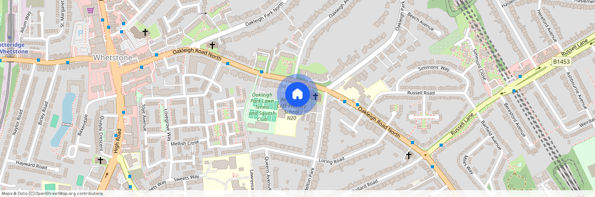 at London, Centre Court, Oakleigh Road North N20