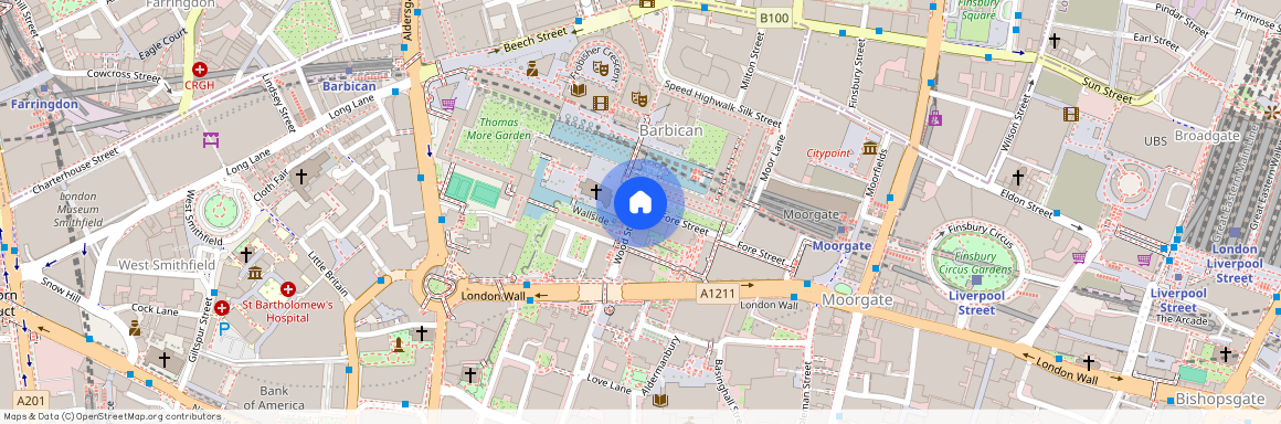 Wood Street, Barbican, London, EC2Y