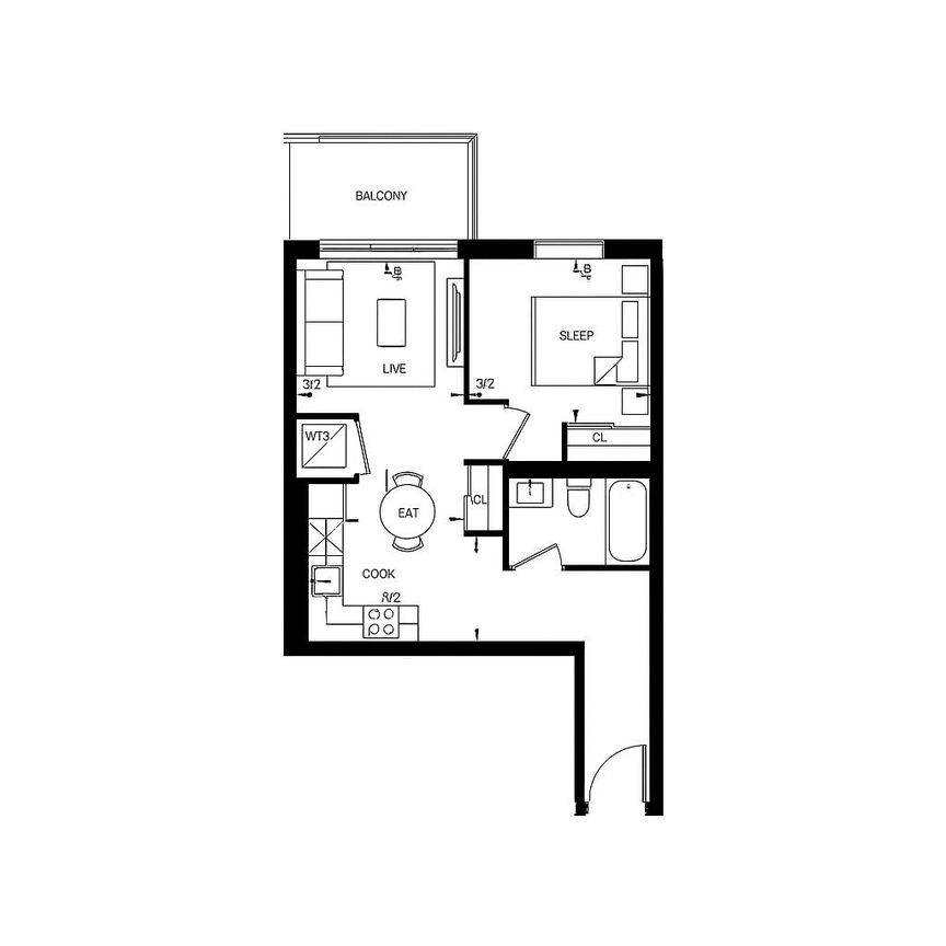 For Lease - 1050 Eastern Avenue Unit# 1508, Toronto, Ontario - Photo 1