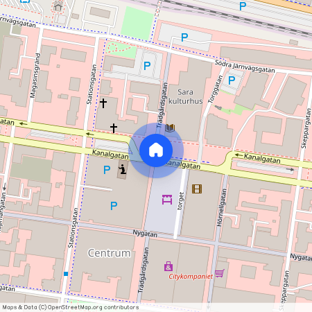 Kanalgatan, Skellefteå