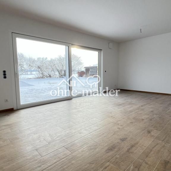 Ruhe mit Blick über Felder: Exklusives wohngesundes Plusenergie-Doppelhaus, S-Bahn fußläufig - Photo 1