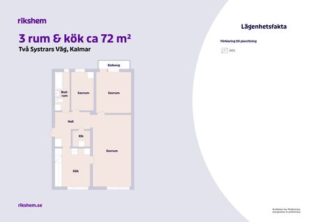 Två Systrars Väg 5 A, Kalmar - Foto 4