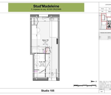 Location Appartement 1 Pièce 18 m² - Meublé - Photo 3