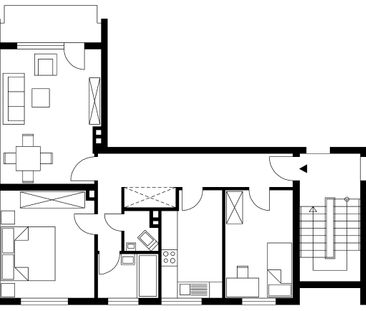 Schöne 3-Zimmer-Wohung mit Balkon zu vermieten - Foto 2