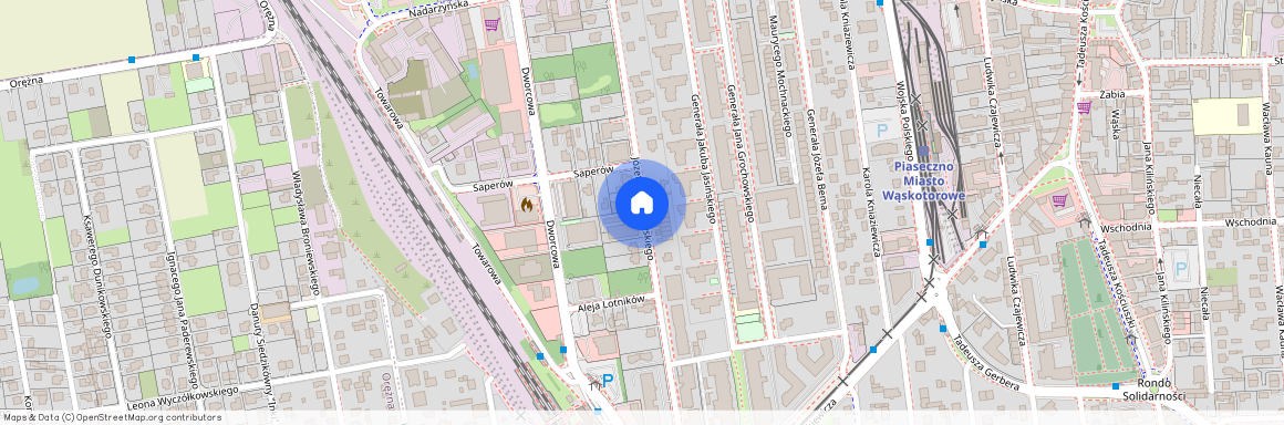 Piaseczyński, Piaseczno, Poniatowskiego