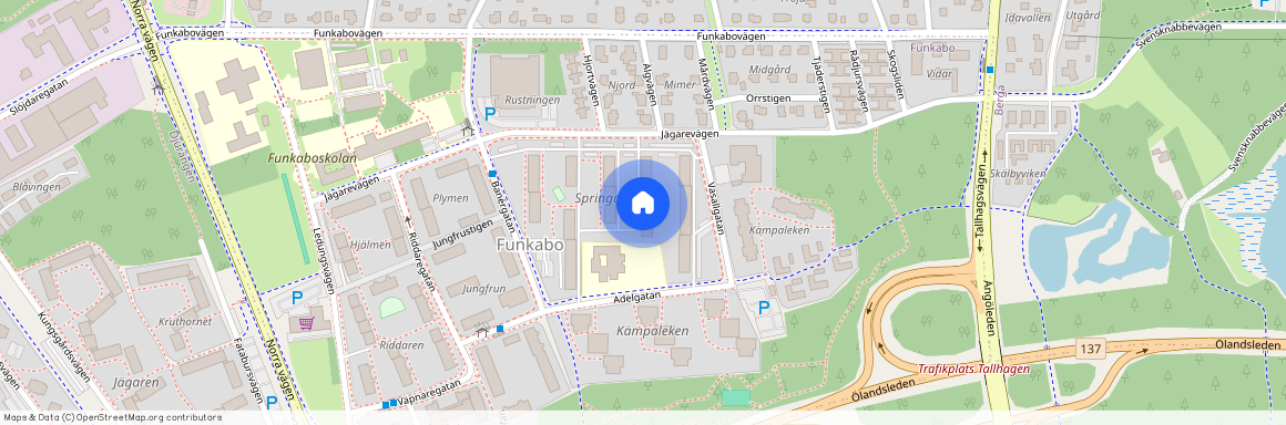 Funkabo, Kalmar, Jägarevägen 18A