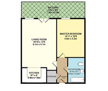 1 bedroom flat to rent - Photo 4