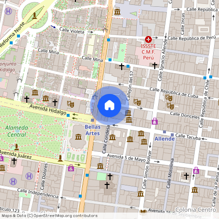 Marconi #3, Colonia Centro (Área 2), C.P. 06010, Df / Cdmx