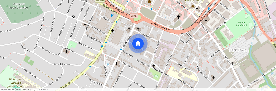 Castle Street, Luton, Bedfordshire, LU1