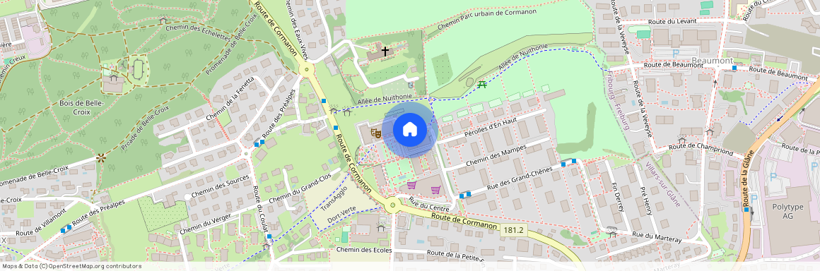 Rue du Centre 22, 1752 Villars-sur-Glâne