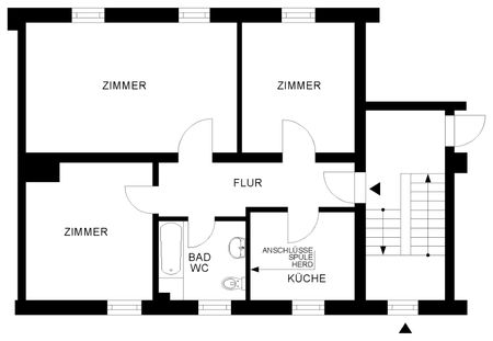 Mitten im Herzen Wolfsburgs: Tolle 3-Zimmer-Wohnung // 1.OG links - Foto 5