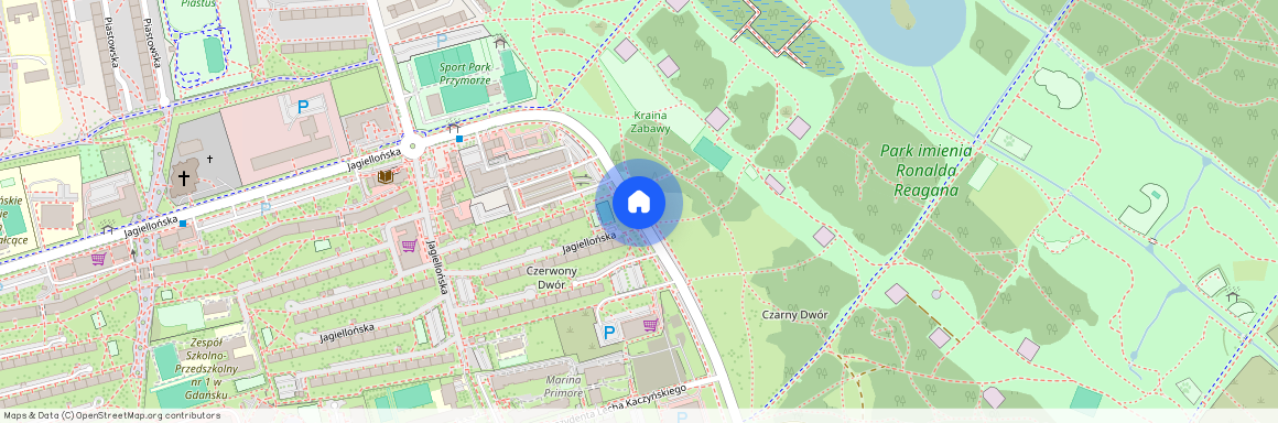 ul. Dąbrowszczaków, Przymorze Wielkie, Gdańsk, pomorskie