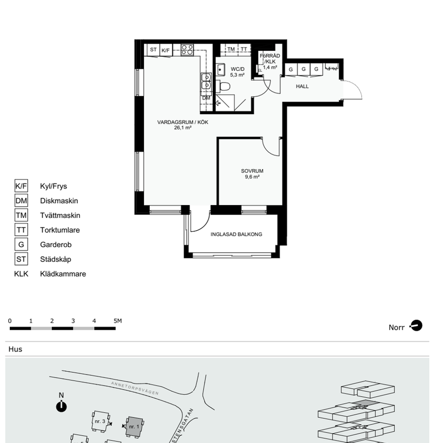 Stora Högestensgatan 1, Kalkbrottet - Foto 2