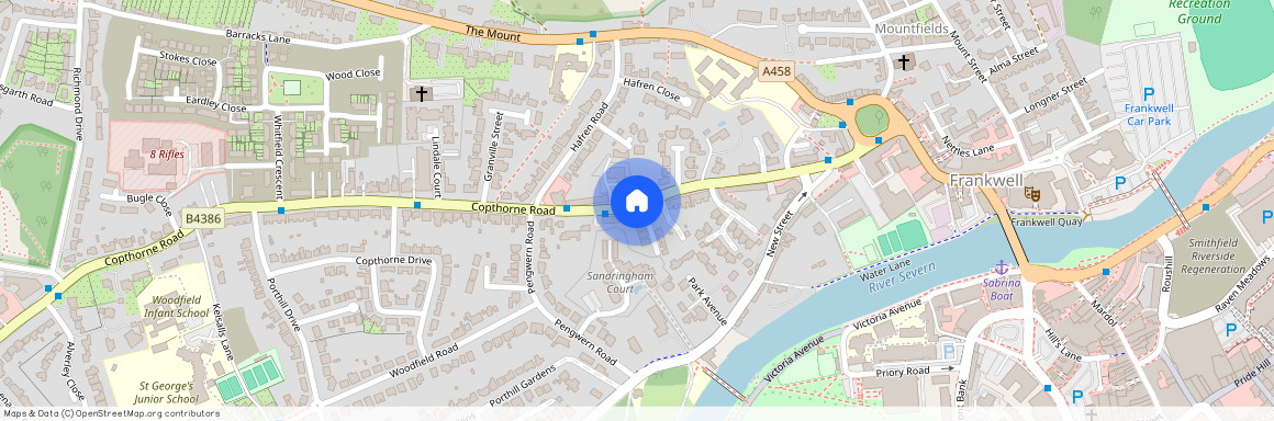 Copthorne Road, Shrewsbury, Shropshire, SY3