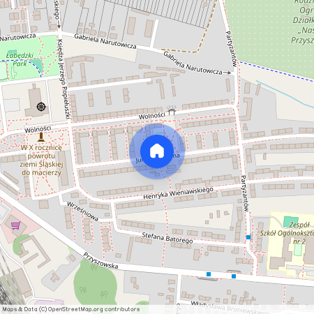 ul. Juliana Tuwima, Łabędy, Gliwice, śląskie