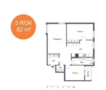 Klockstapelvägen 18B - Foto 1