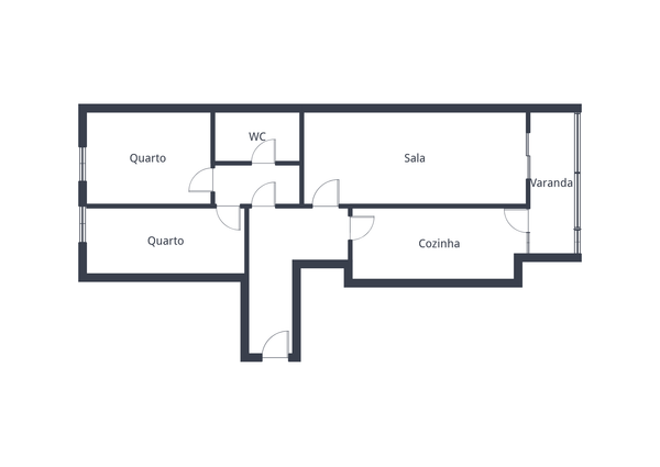 APARTAMENTO T2 VARANDA .- BOAS ÁREAS - arrecadação