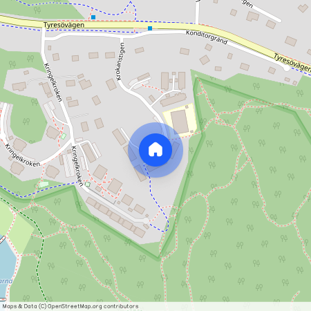 Kringelkroken, Tyresö