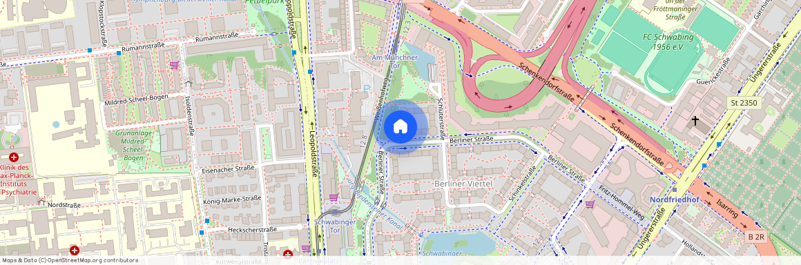 63, Berliner Straße, 80805, München