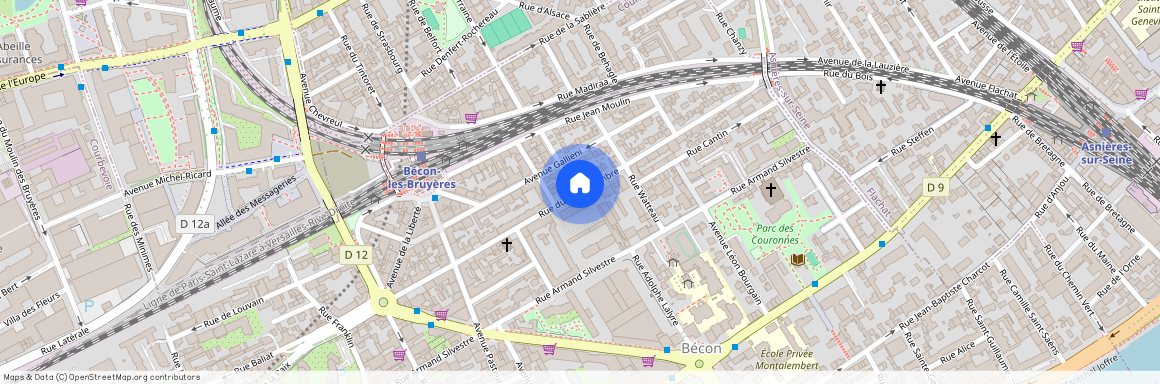 Rue du 22 Septembre, Francja, Courbevoie