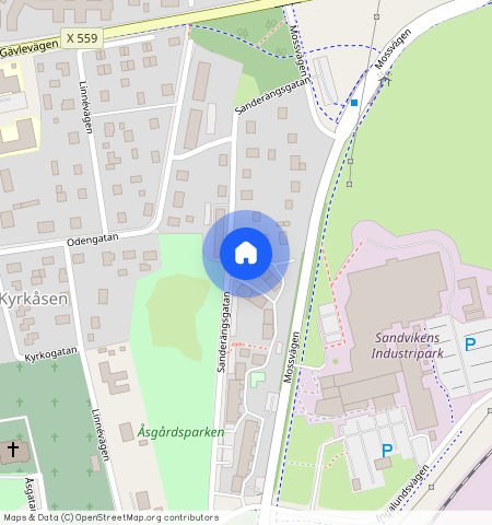 Kyrkåsen, Sandviken, Gävleborg, Mossvägen 25 C