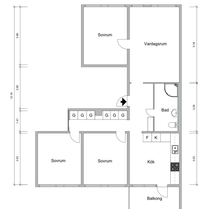 Lars Kaggsgatan, Borås - Photo 2