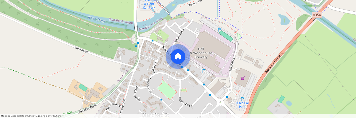 DT1, Blandford Forum