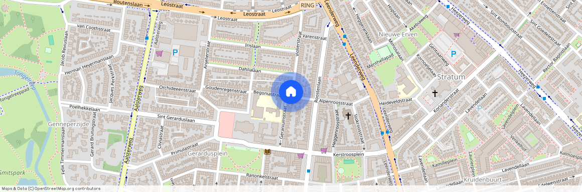 Gerardusplein, 5644 NB, Begoniastraat, Eindhoven