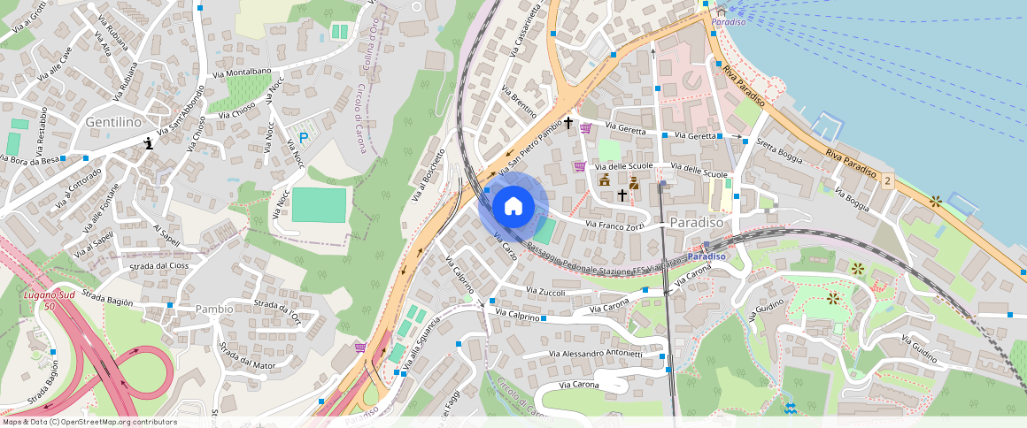 Via Zorzi 39a, 6900, Paradiso