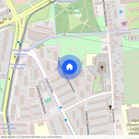 ul. Inwalidów Wojennych, Tysiąclecie, Częstochowa, śląskie