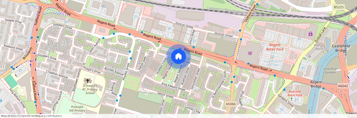 Coronation Street, Salford, Greater Manchester, M5