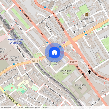 Trinity House, 377 Kensington High Street, W14