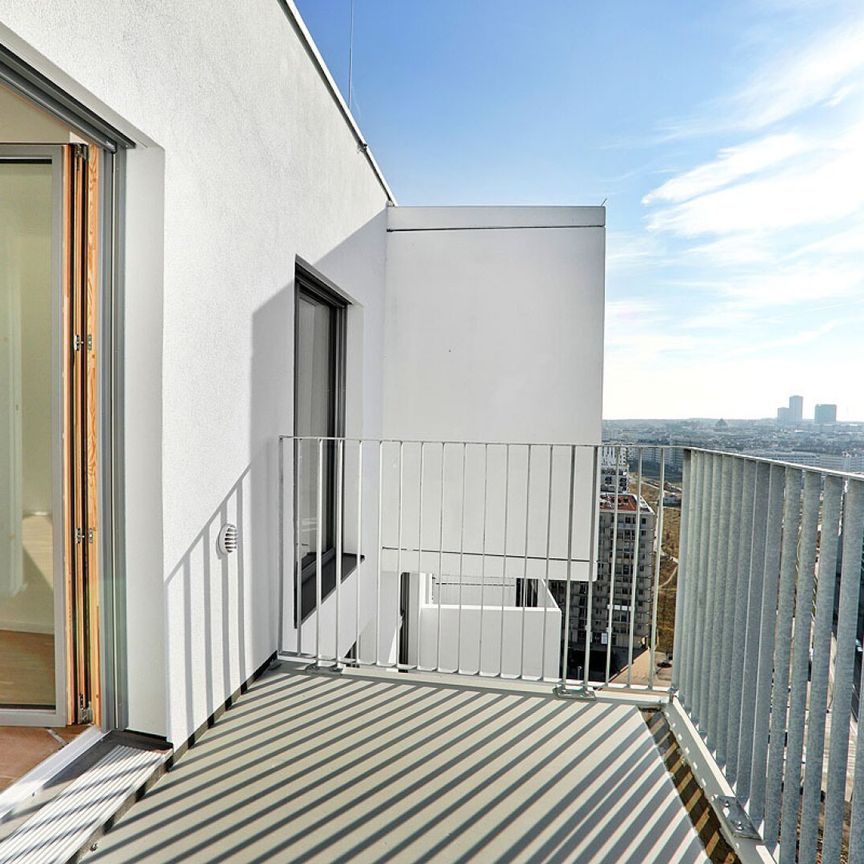 Sonnwendviertel: 2-Zimmer-Wohnung mit Balkon im 10. OG – Fitnessraum, Co-Working & Rooftop-Terrasse inklusive! - Photo 1