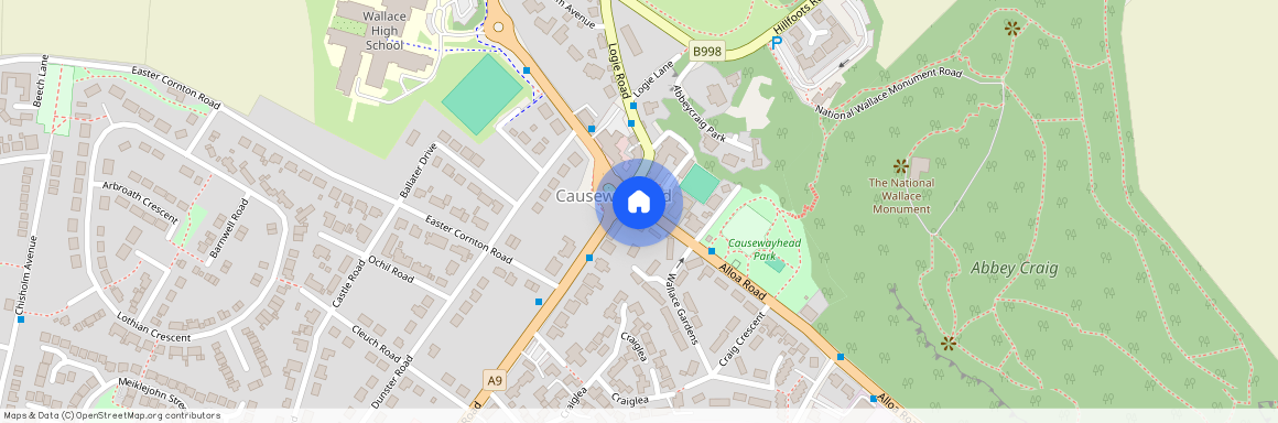 Alloa Road, Causwayhead, FK9