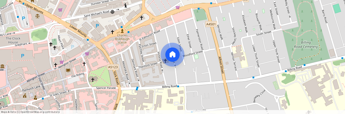 Cyril Street, Abington, Northampton, Northamptonshire, NN1